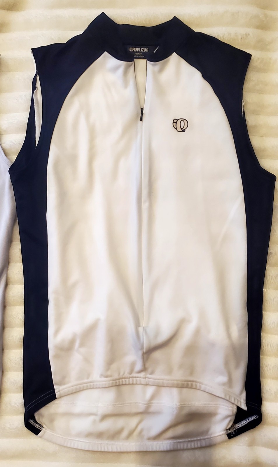 LOT 3 Pearl Izumi Sleeveless 1/4 Zip Back Pockets Cycling Vest Sz M No Flaws