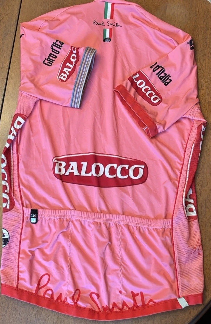 SMS Santini ITALY Cycling Jersey XL Pink 1/4 Zip Neck Racing Pockets Smith 2013