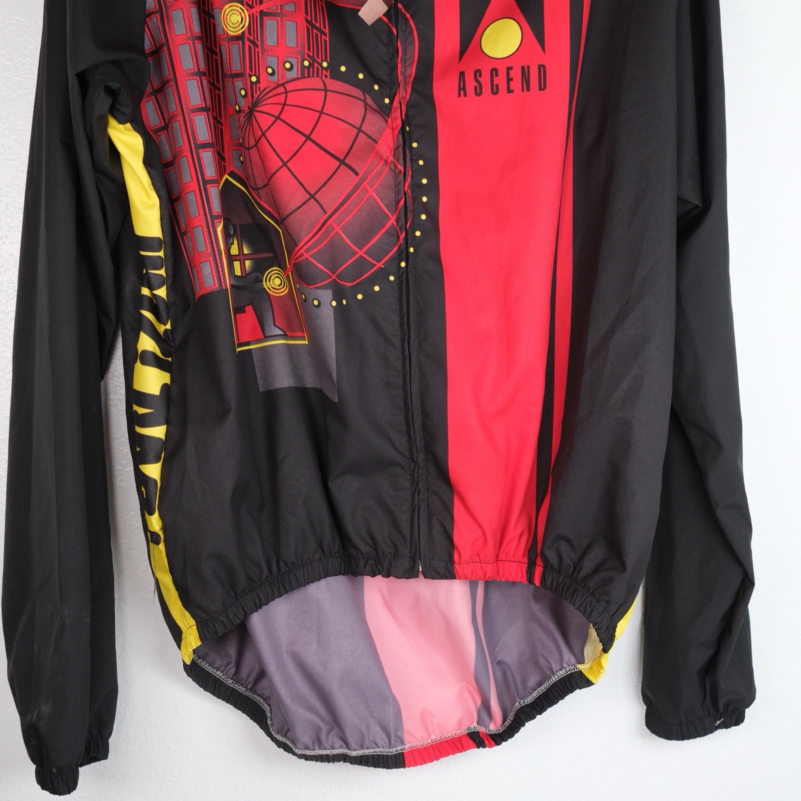 Vintage 90s Pearl Izumi Zephyr Cycling Jacket NWT Men’s XXL Neon Windbreaker