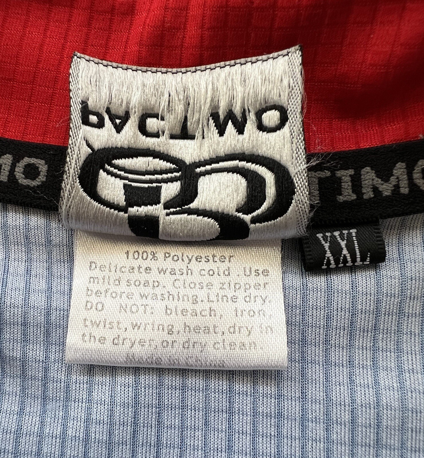 Pactimo Cycling Jersey Womens 2XL Swiss American Bikes Full Zip Short Sleeve