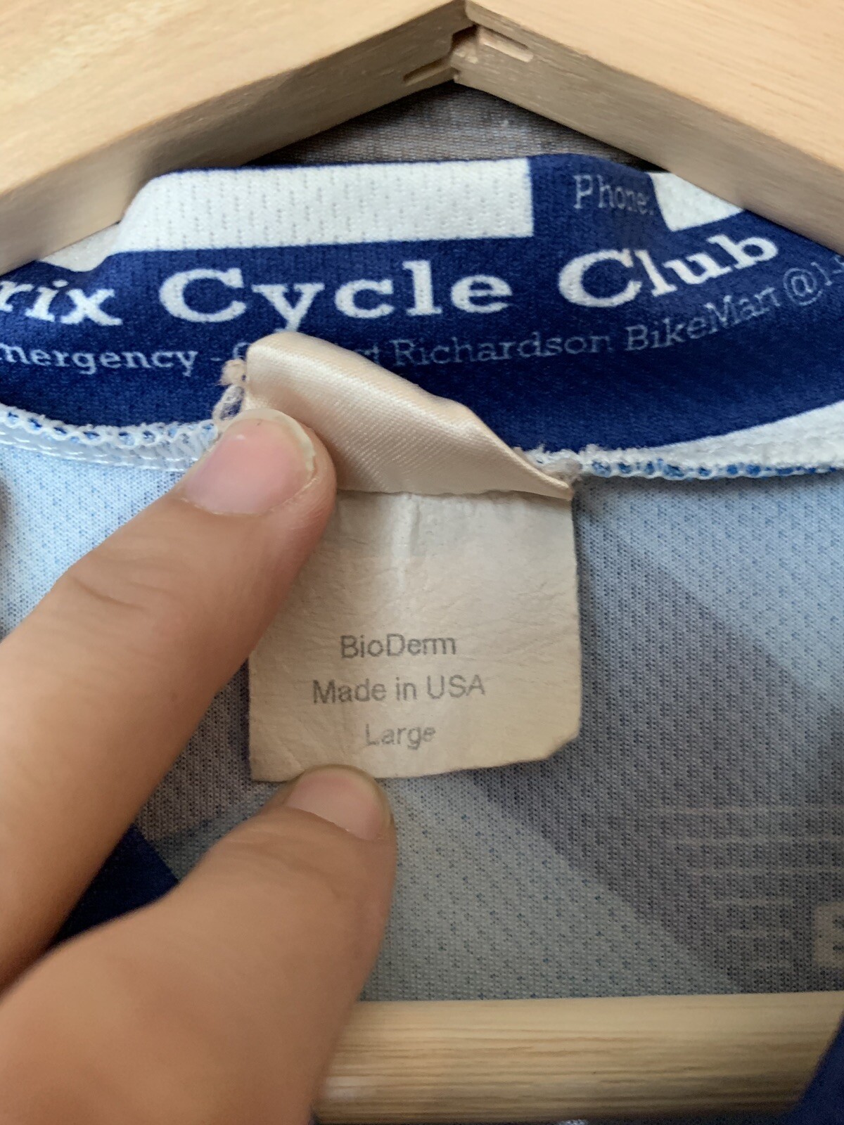 Vintage Aussie Cycling JERSEY Men’s Large Oakley USA Matrix Cycle Club