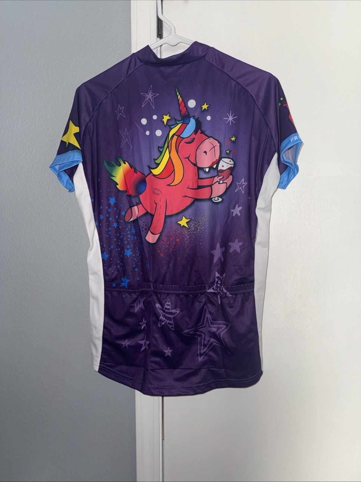 Primal Purple NWT Women’s XL Short Sleeve Sport Cut Jersey Unicorn