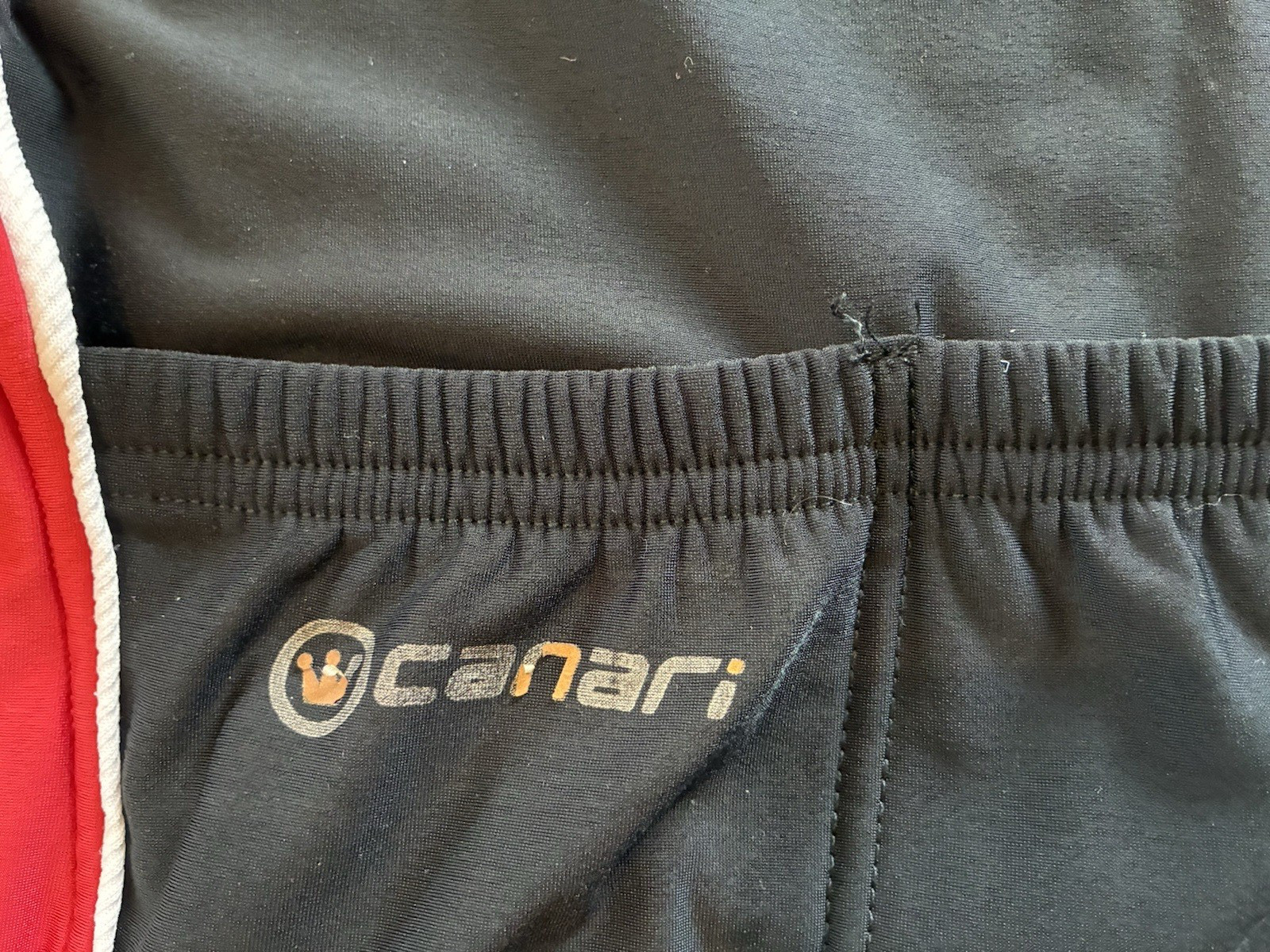 Canari Men’s Long Sleeve Cycling Jersey – Light Thermal – XL – 3/4 Zip – Pockets