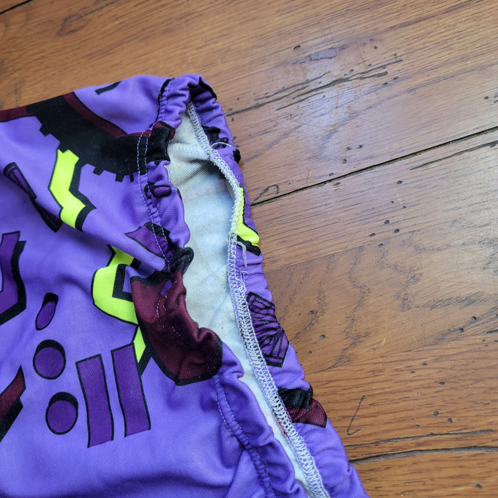Vintage KTM Mens XL Cycling Jersey 21.5″ P2P (8/10) Italy Purple 50% Wool