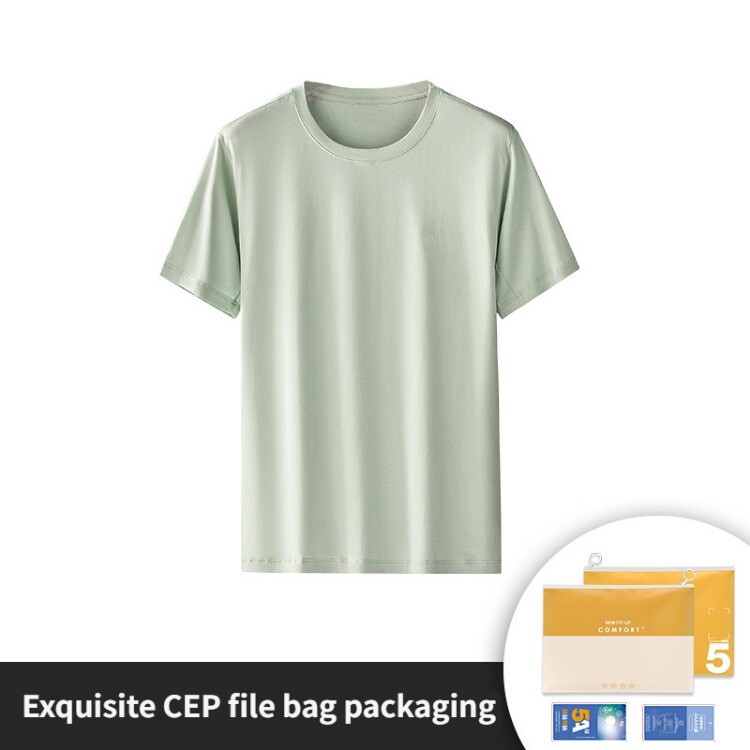 Men’s Summer Short Sleeve Antibacterial Loose Casual Outdoor Breathable T-Shirt