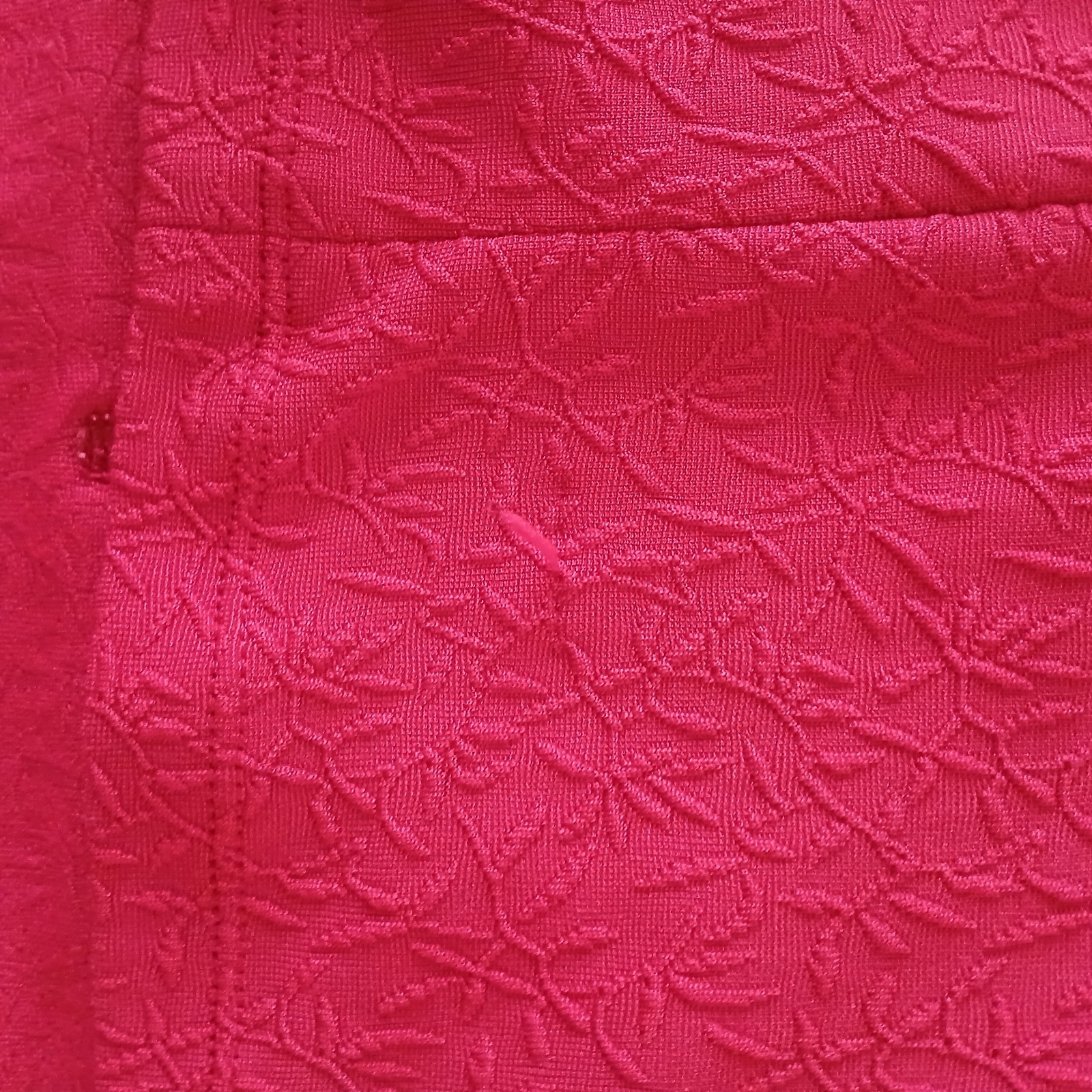 PEARL IZUMI Select Series Half Zip Cycling Jersey Women’s M Red Textured Bike