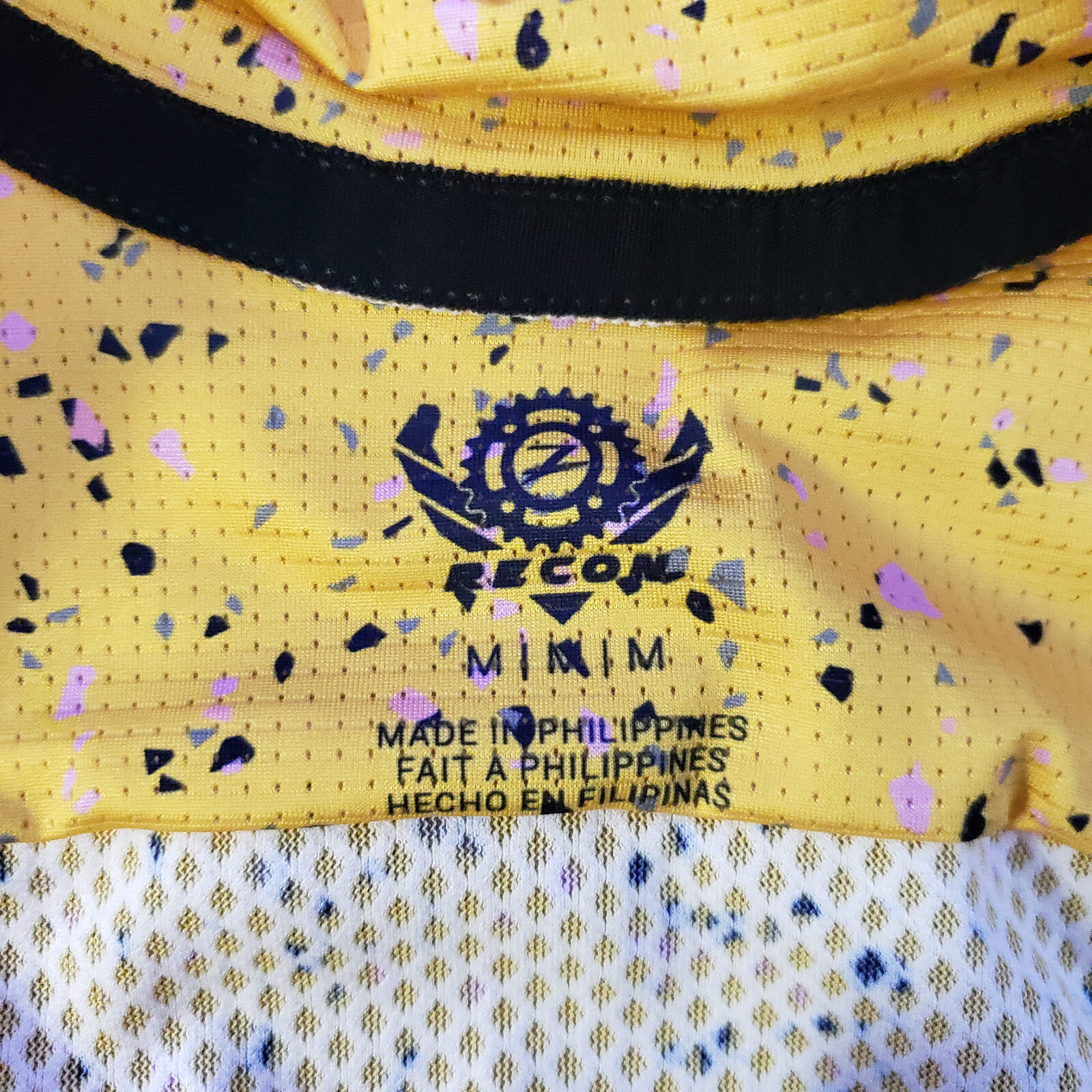 Zoot Womens Medium Recon Cycling Jersey USA Stretch Soft Yellow Sulfer M