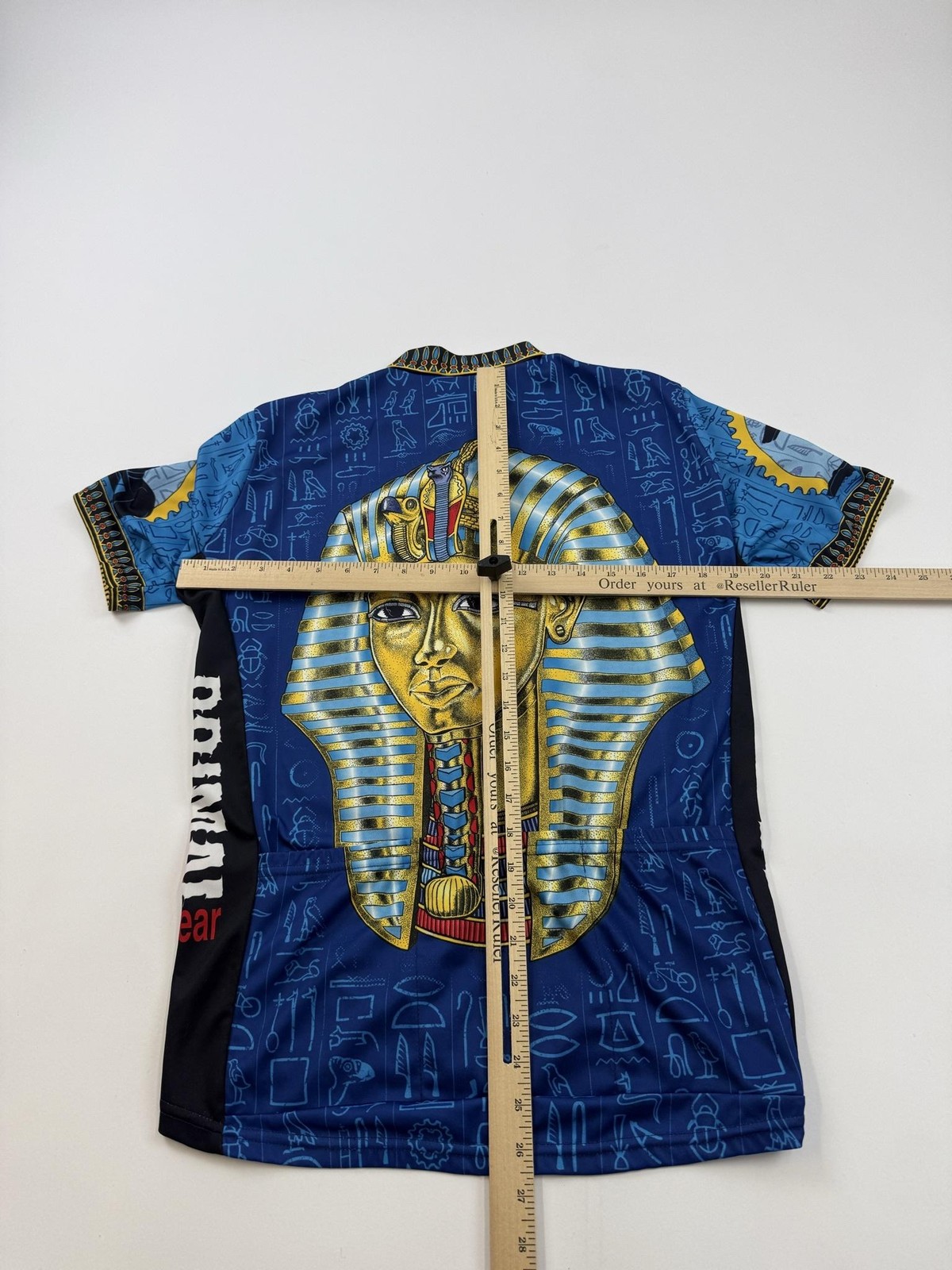 Primal Wear Cycling Jersey Mens Medium Multicolor King Tut Egyptian Pharaoh