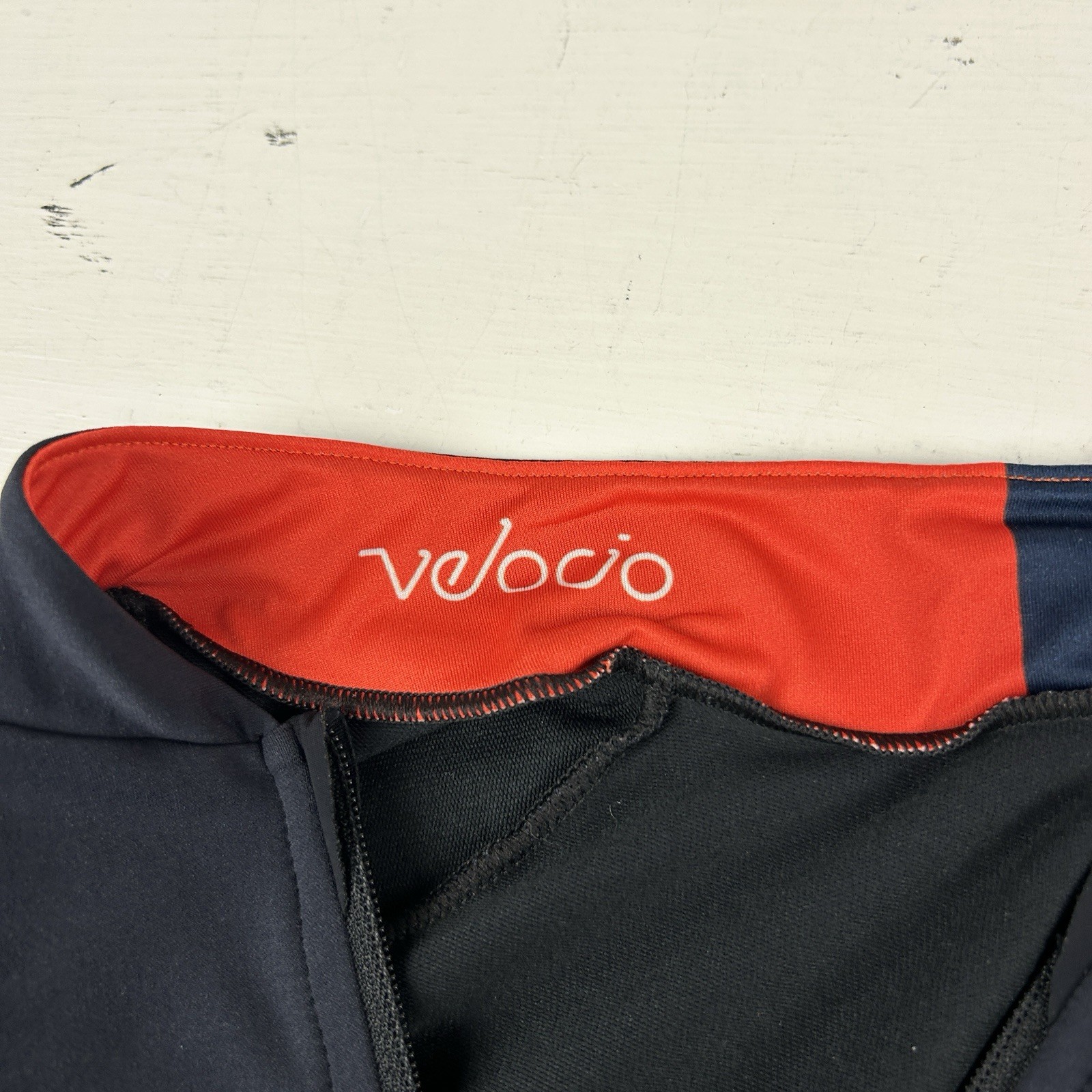 Velocio Signature Jersey Mens Large Black Short Sleeve Cycling Full Zip