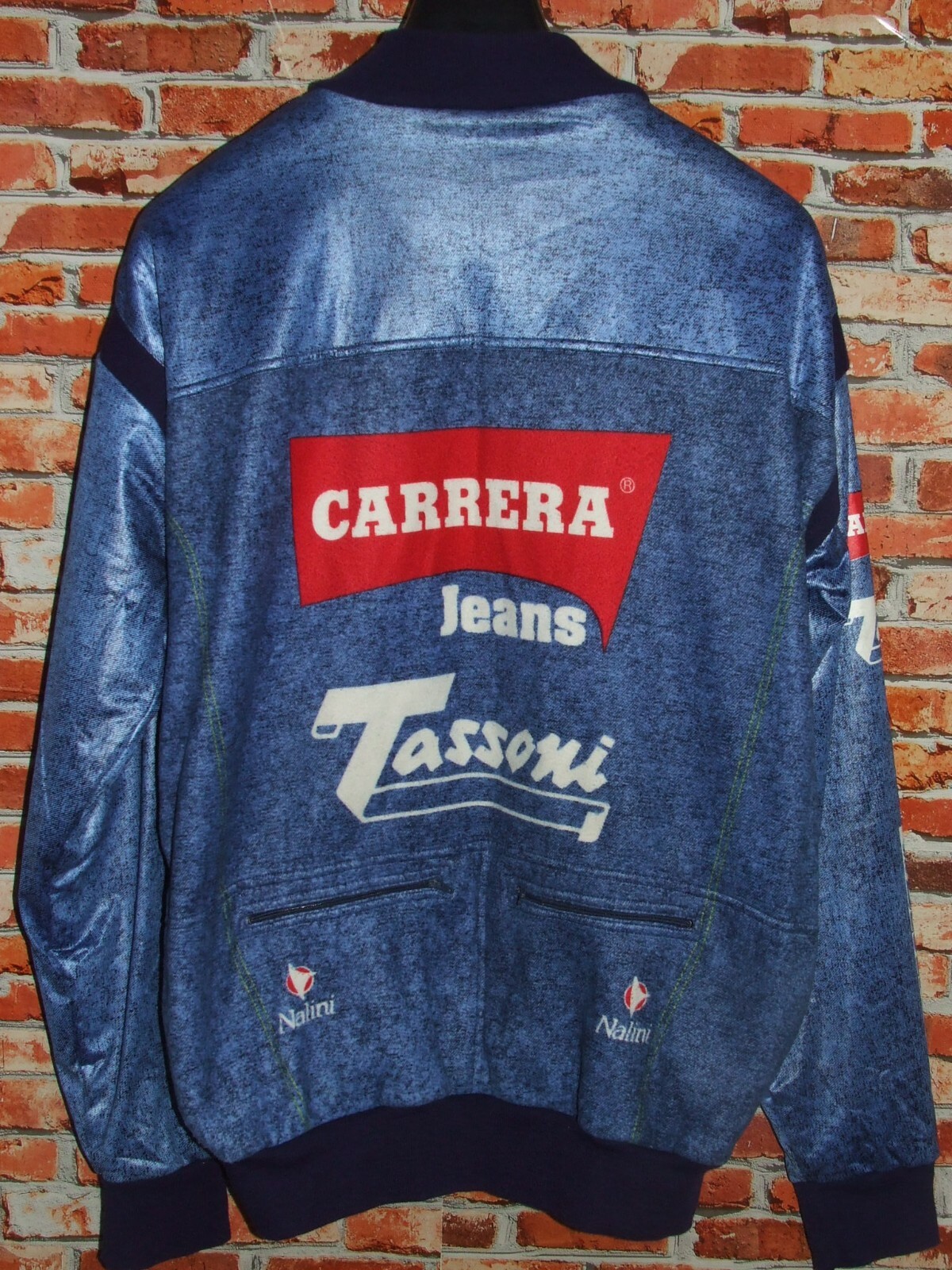 Bike Shirt Jacket Cycling Synthetic Fleece Team Carrera Size 3XL