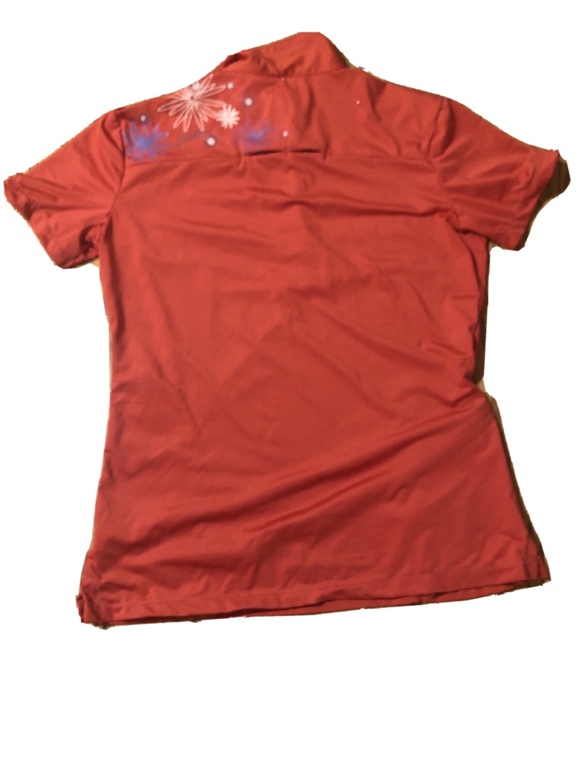 Zoic Cycling Jersey Red Collared Small Size Ideal For Commuting Going Out Cute!!
