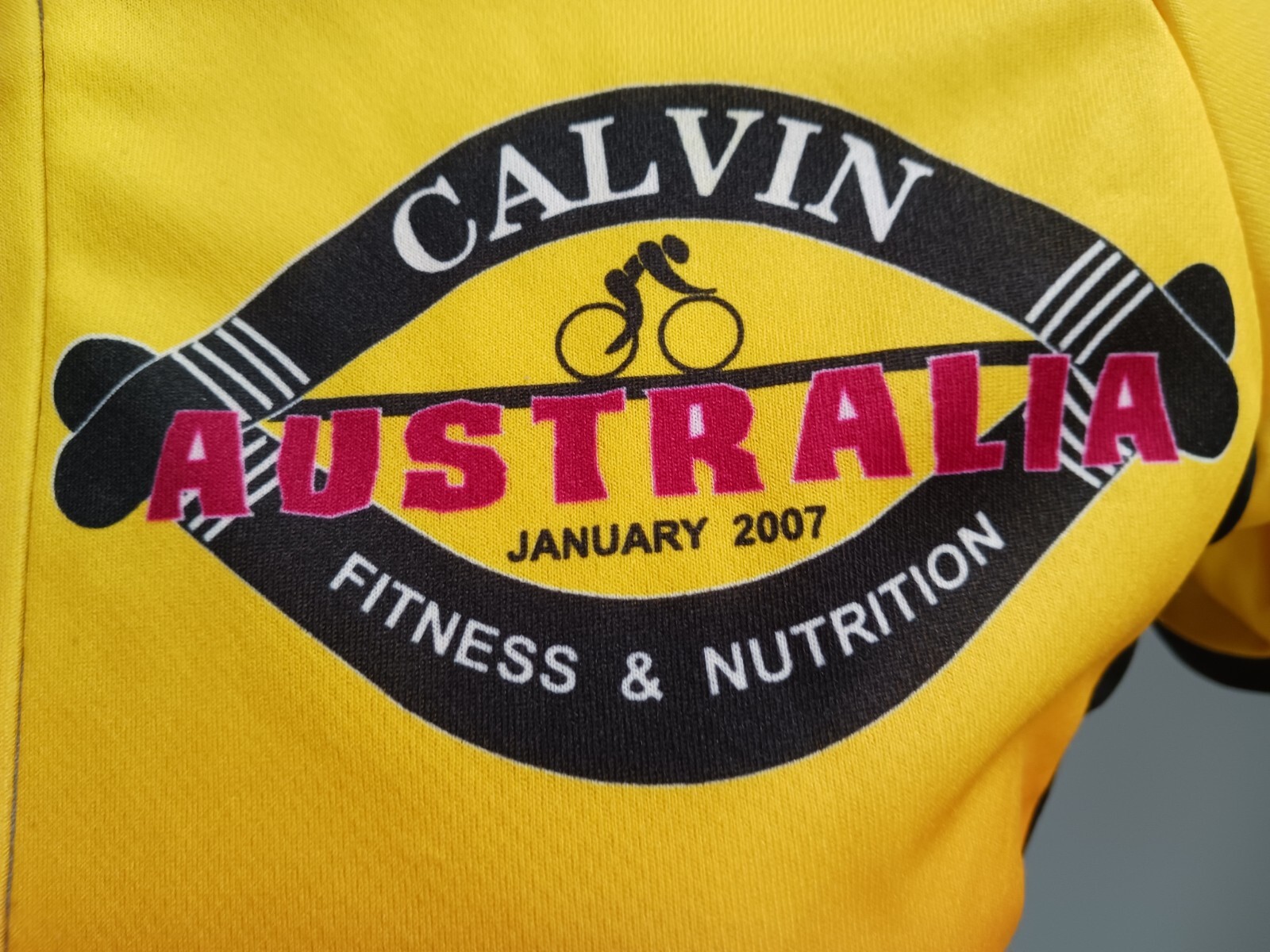 Pyroapparel Women’s Small 1/4 Zip Bike Cycling Jersey 2007 Calvin Australia