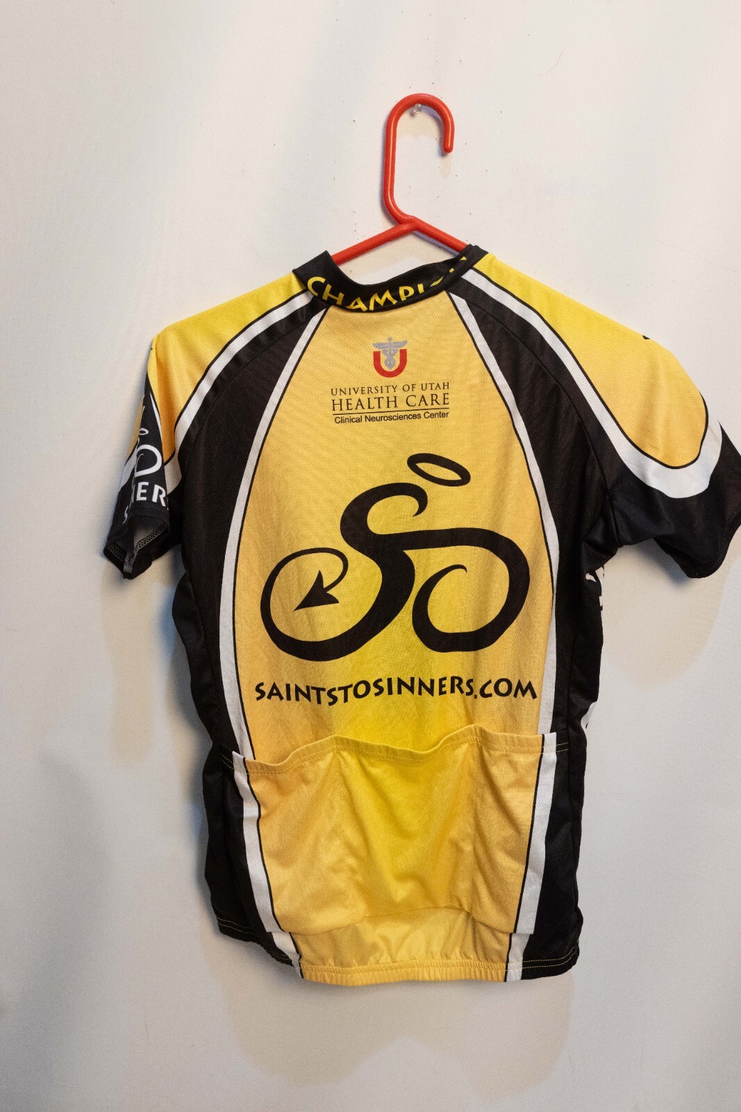 Womens VOMAX CYCLING JERSEY SHIRT Med “Saints to Sinners”