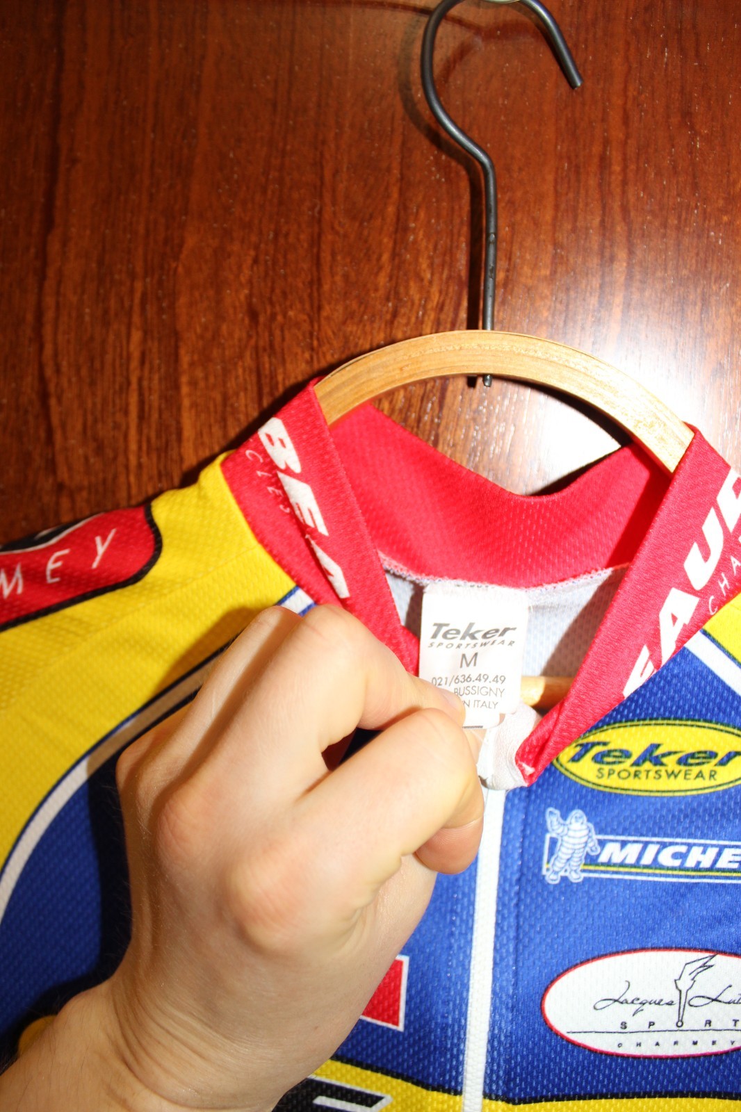Vintage Michelin Beaud La Liberte Team cycling jersey shirt – size M