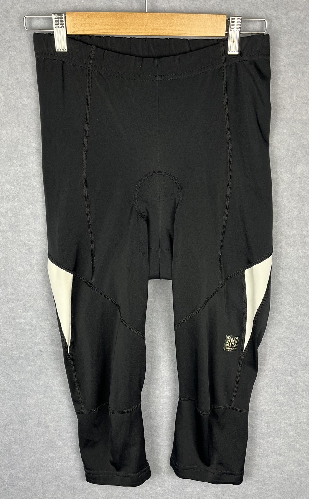 Santini Mens Compression Cycling Tights SMS 3/4 Length Size 3XL Made In Italy