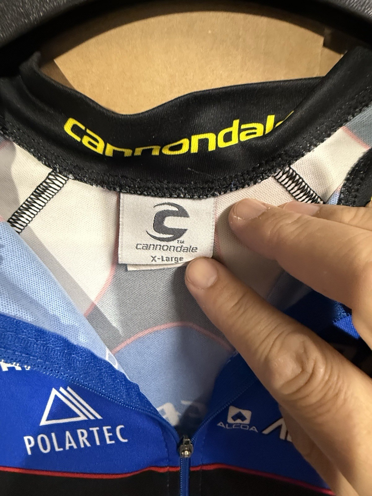 2000’s Volvo Cannondale Cycling Jersey XL Made In USA Vintage Road Mountain