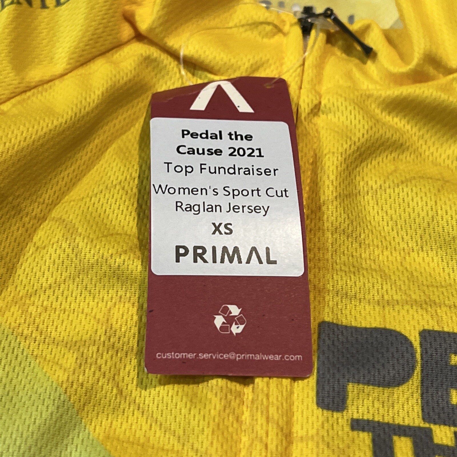 Primal Pedal The Cause 2021 Classic Sport Cut Raglan Women’s Cycling Jersey XS