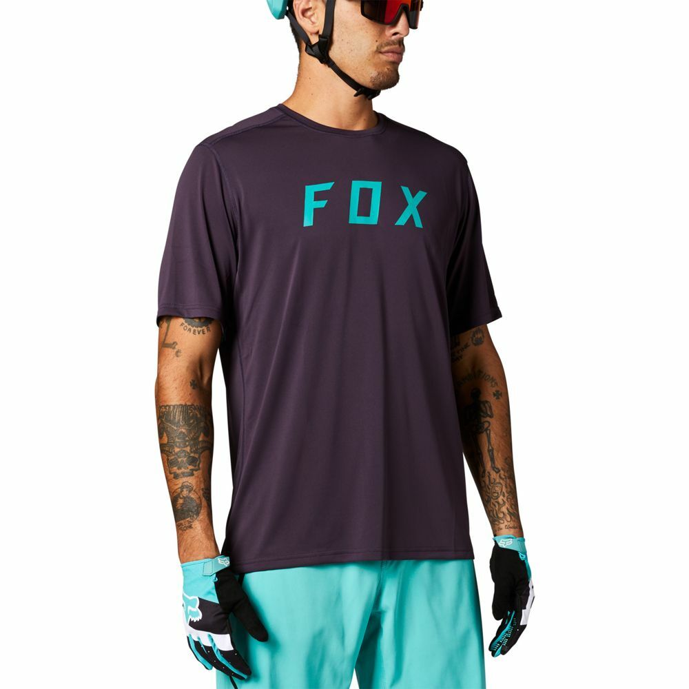 Fox Racing Ranger FOX s/s Short Sleeve Jersey Dark Purple