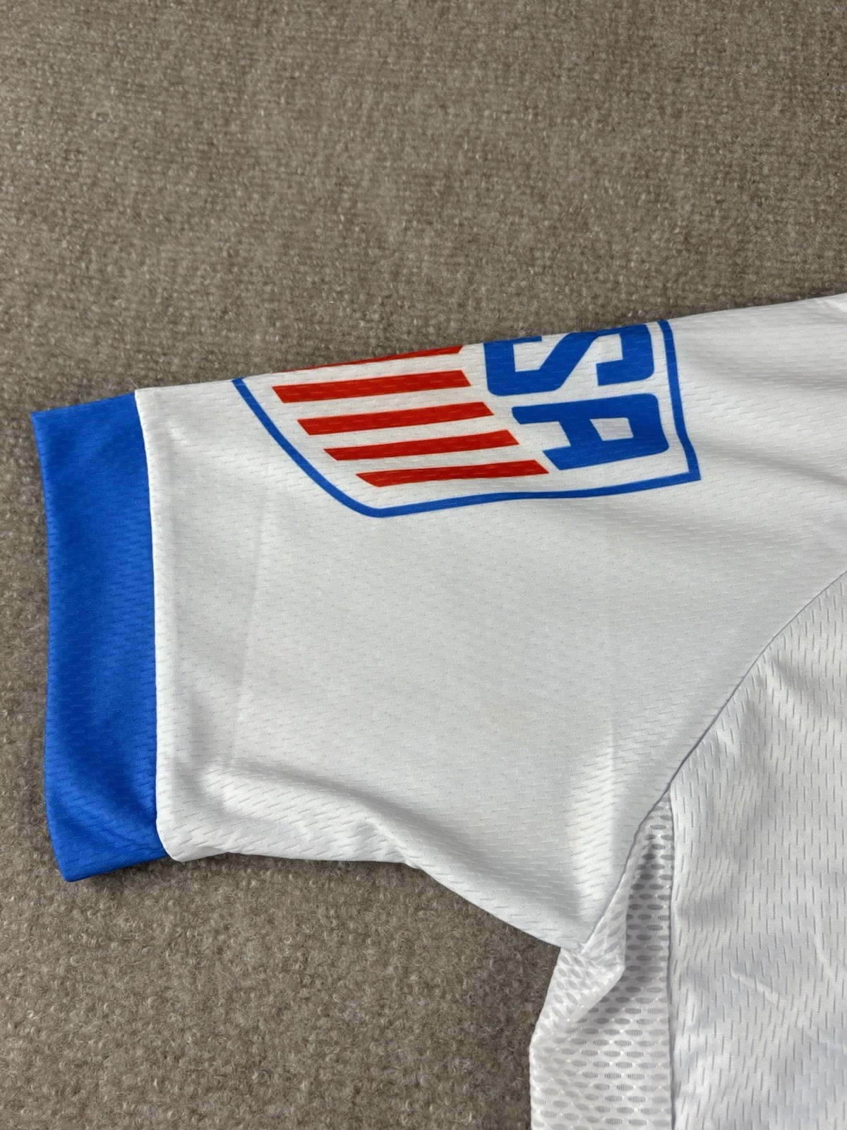 Weimostar Cycling Jersey Men XL 100% Polyester Patriotic Flag Eagle Golden Gate