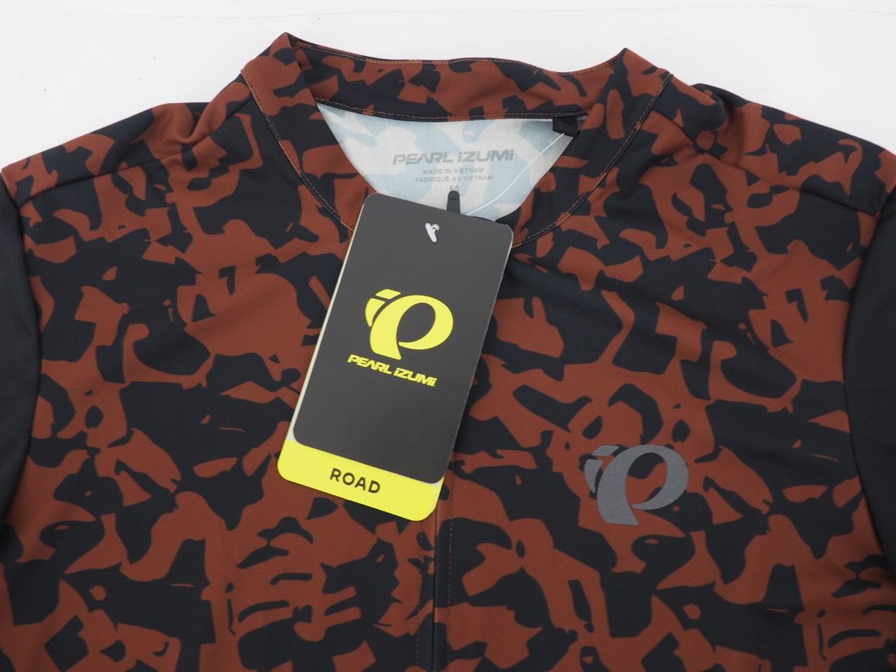 NEW! Pearl Izumi Attack Short Sleeve Cycling Jersey Men’s Medium Root Beer
