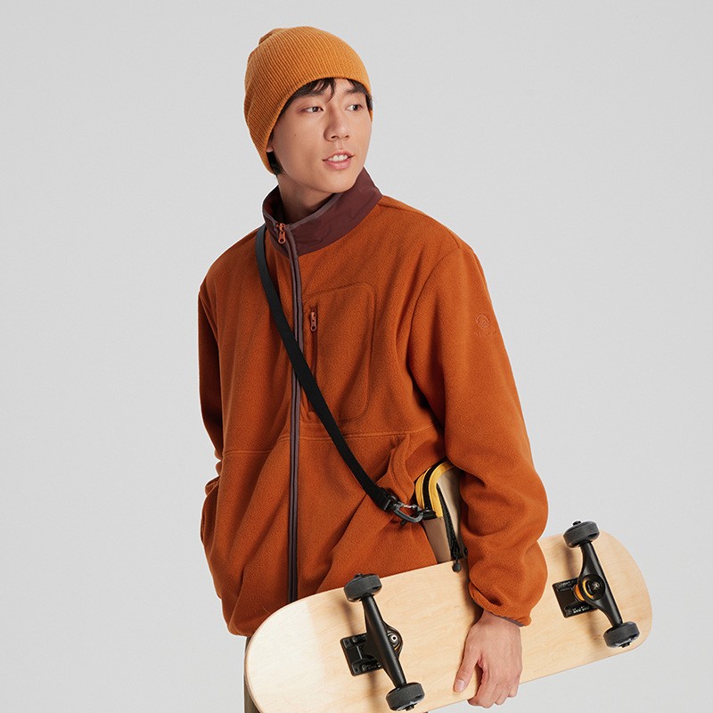 2025 Autumn Winter Men’s Outdoor Couples’ Stand Up Collar Warm Thickened Coat