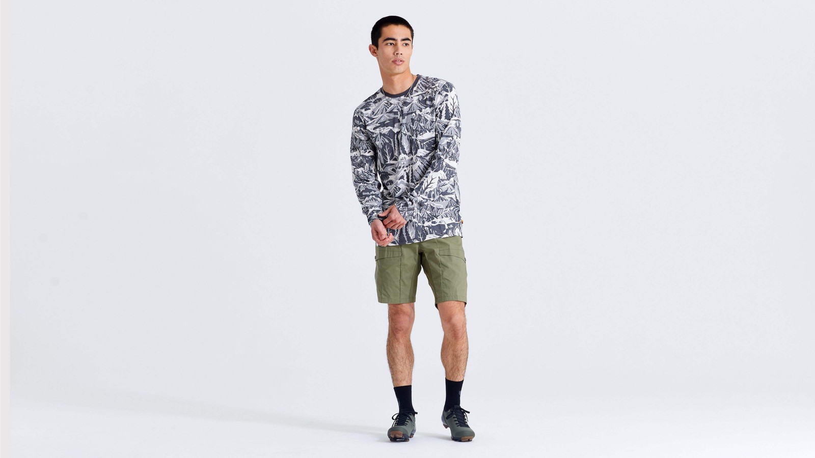 Specialized Men’s Specialized/Fjällräven Cotton Caliswe Long Sleeve Tee