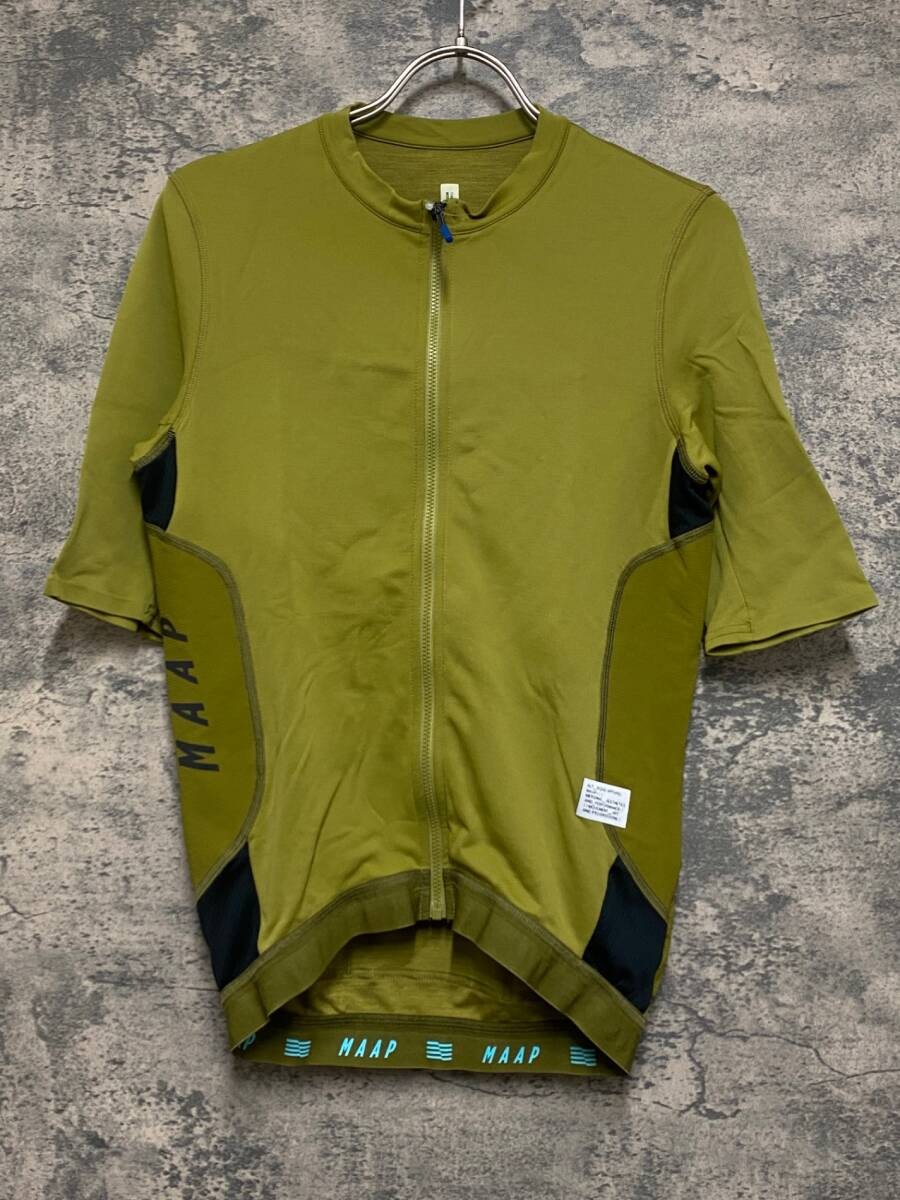 MAAP ALT ROAD TEAM FIT JERSEY OLIEVE M