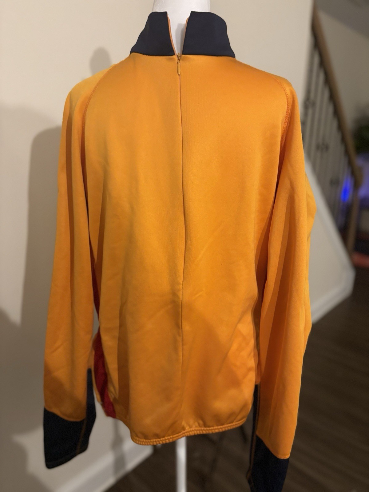Vintage 90s Performance Cycling Quarter Zip Norba Pullover Jersey XL Made USA