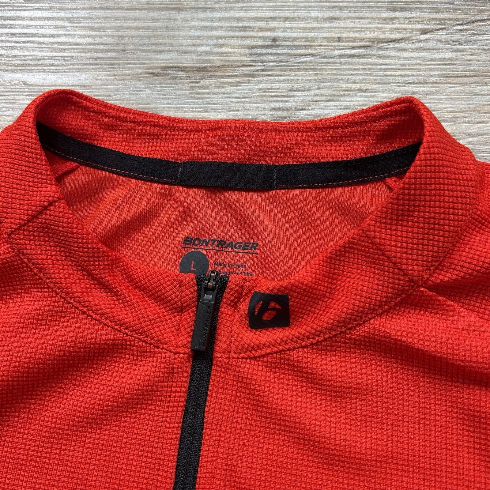 Bontrager L Solstice Short Sleeve Cycling Jersey Cardinal Red Bike Racing Shirt