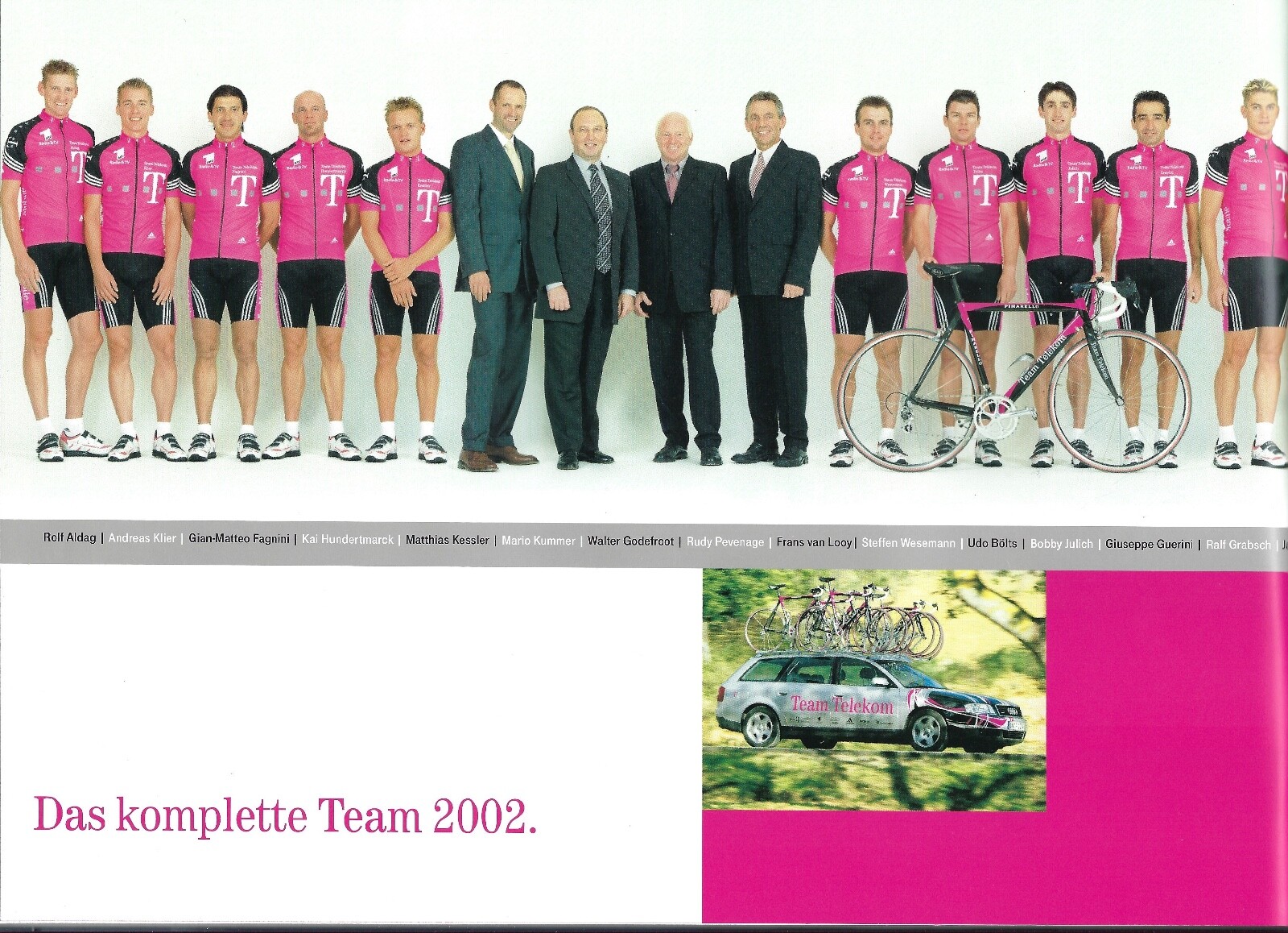 NOS TEAM TELEKOM T-MOBILE Adidas TT Jersey Shirt D2/168/46 Orig 7x Signature