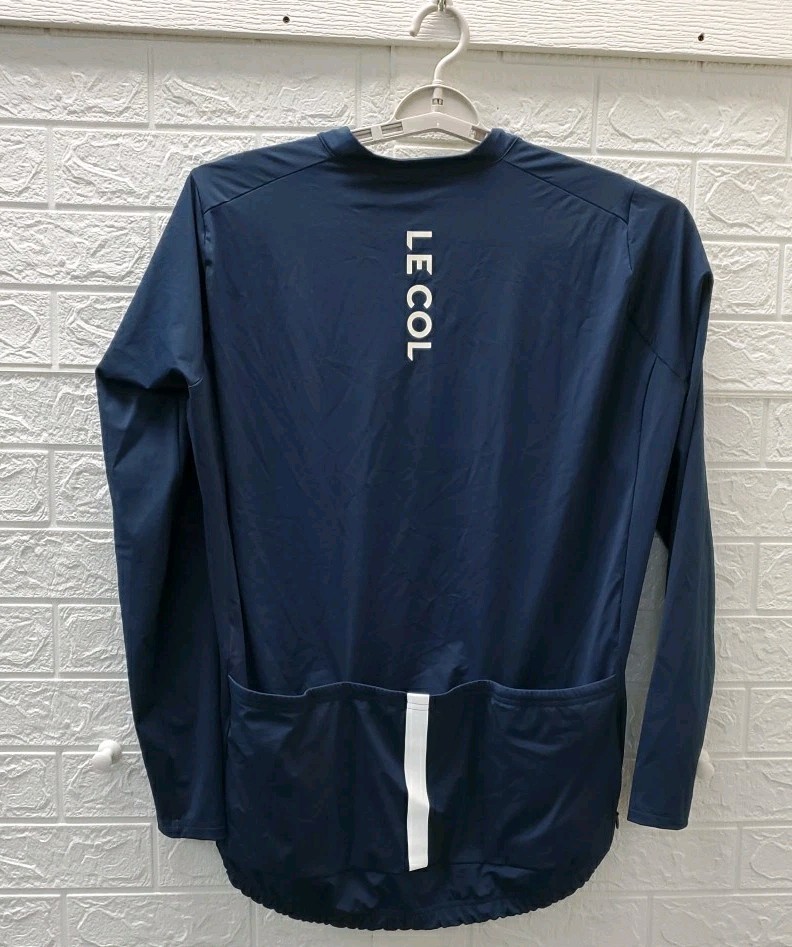 Used LE COL Pro Performance Full Zip Weightless Jersey Jacket Blue Size XXXL