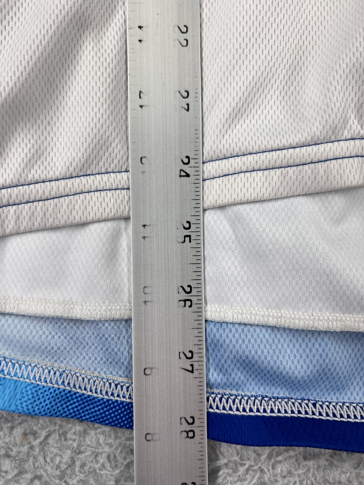 Voler Cycling Jersey Adult Large Blue White 1/2 Zip 100% Polyester Made USA