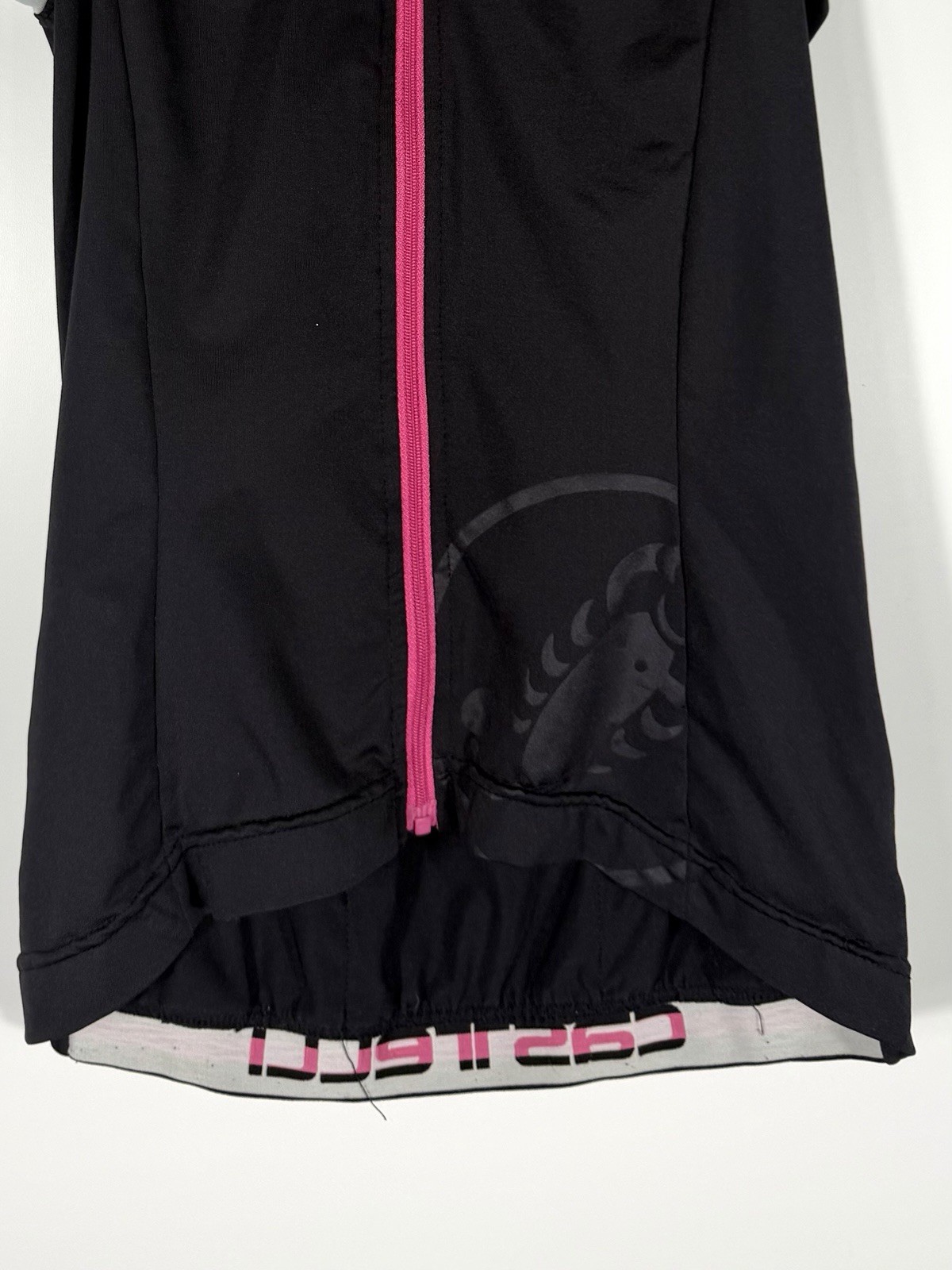 Castelli Women’s Cycling Jersey Lot of 2 Small Full Zip Bike Tops Black