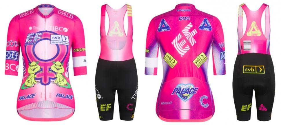 Rare BNIB Rapha x Palace EF Pro Team Women’s Bib Shorts + Jersey (M)