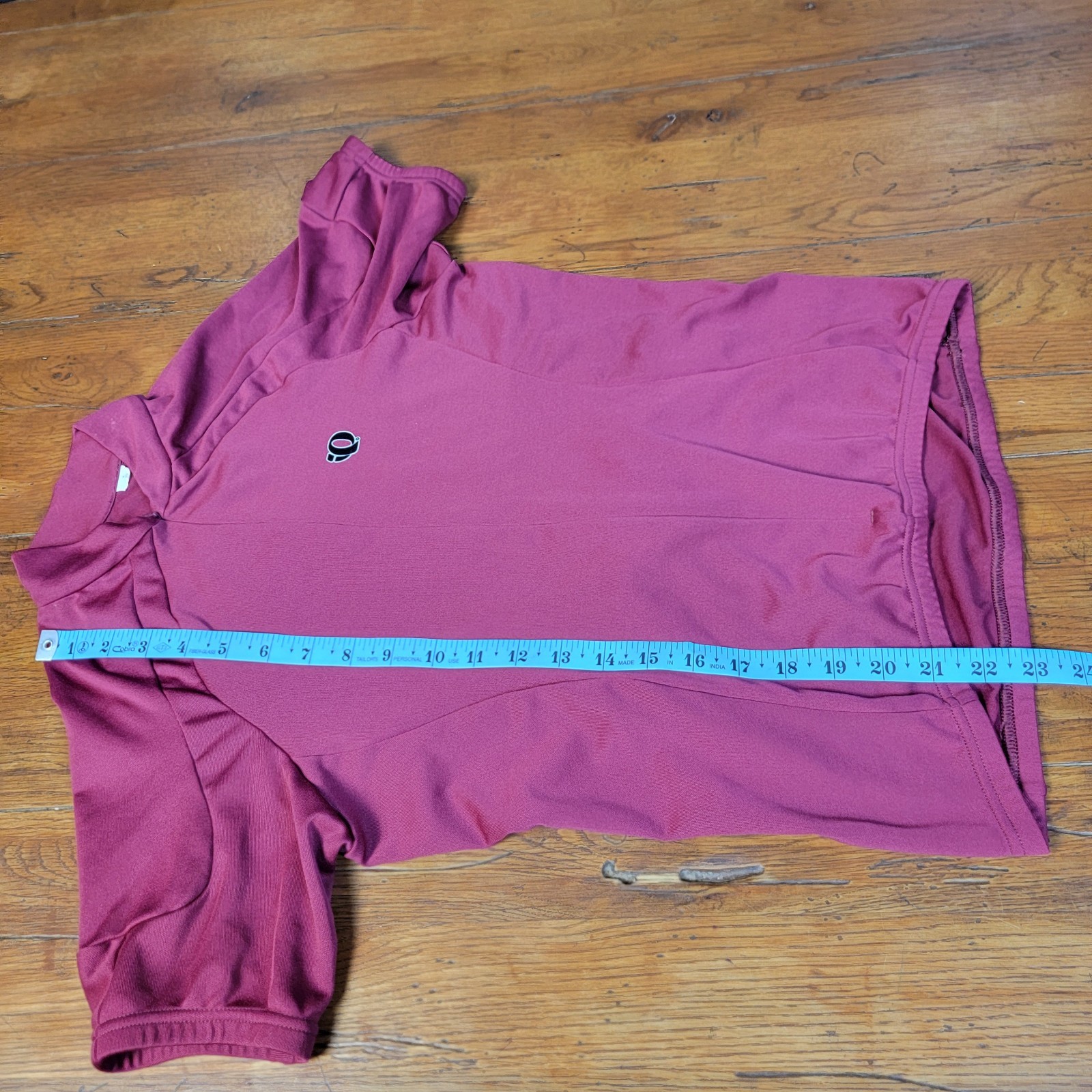 Pearl Izumi Womens Small? Cycling Jersey 17.5″ P2P 9/10 Maroon