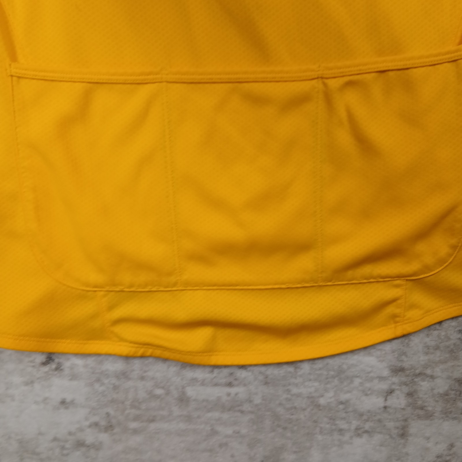 Vintage Nike Cycling Jersey Mens XL Extra Large Yellow