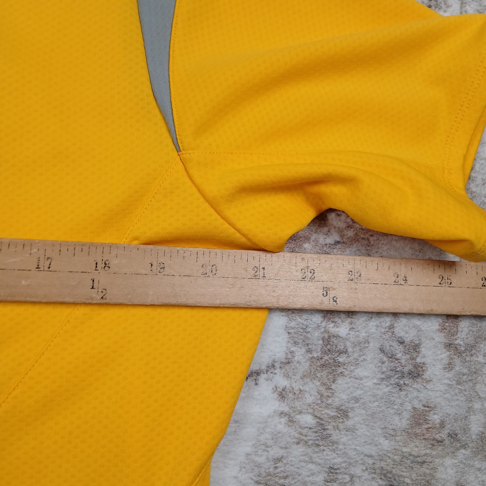 Vintage Nike Cycling Jersey Mens XL Extra Large Yellow