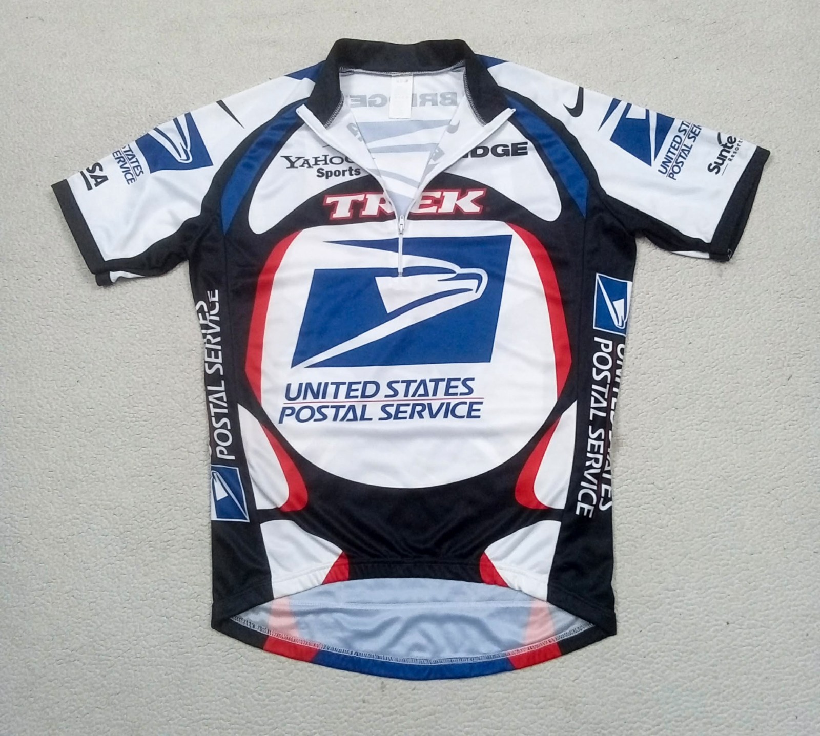 VTG 2000 USPS Postal Service TREK nike Cycling Jersey — Lance ARMSTRONG — fits L