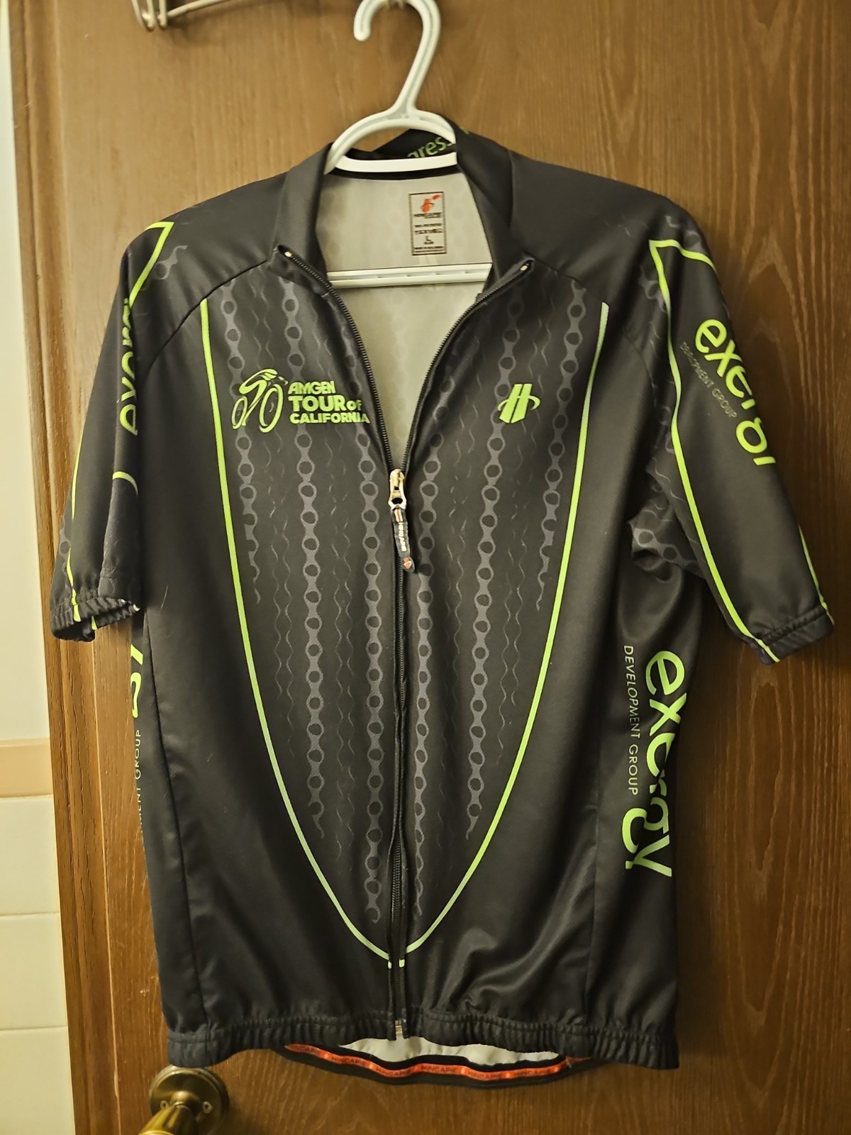 Hincapie Amgen Tour Of California Mens Cycling Jersey Size Large