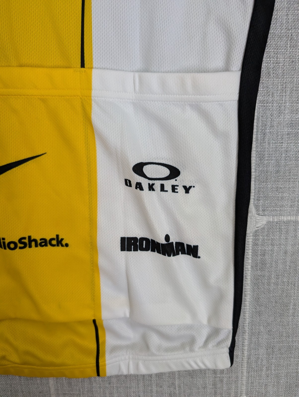 Nike Team Livestrong Cycling Jersey Mens Small Armstrong Davis Philly Austin NWT