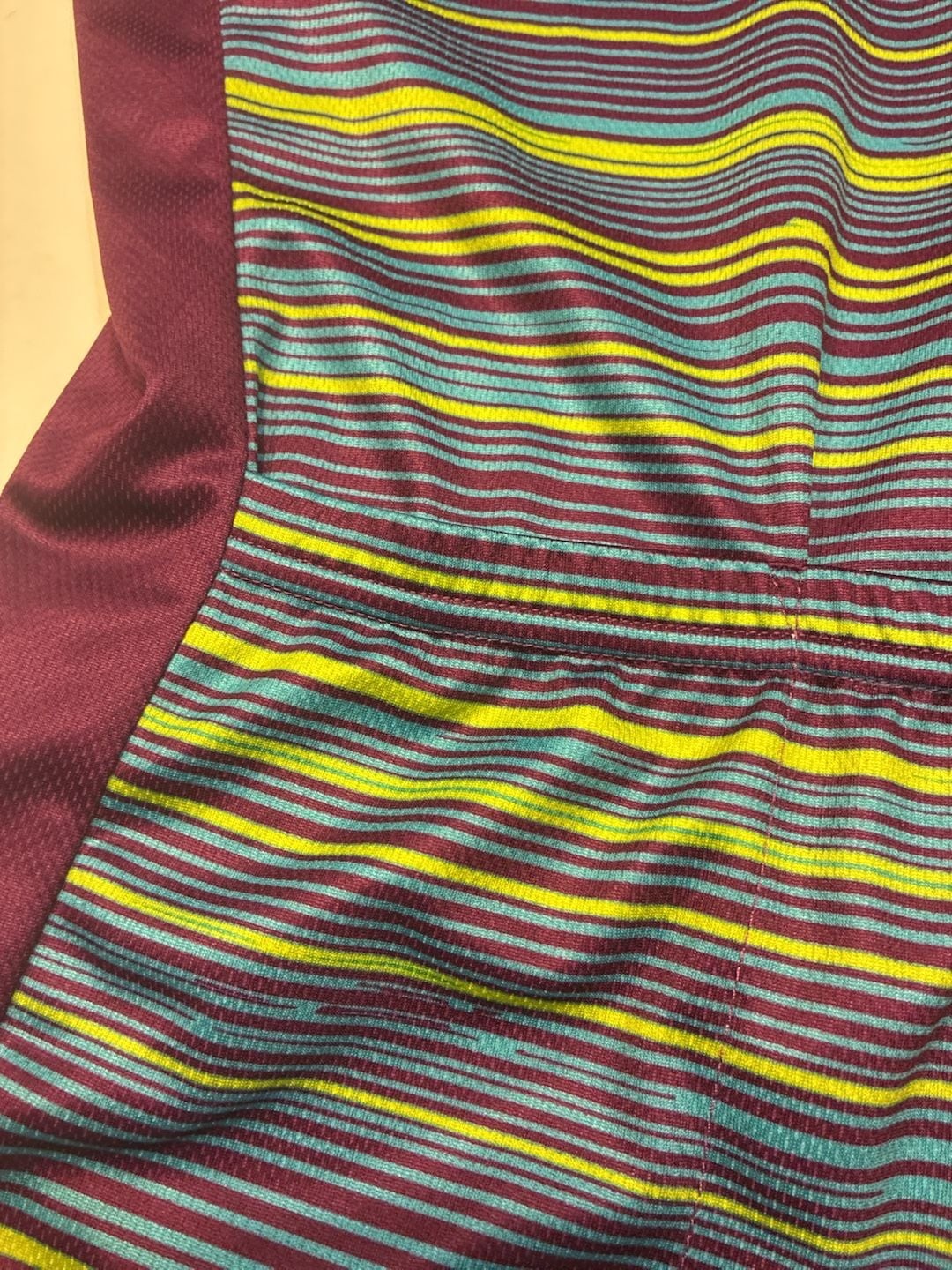 Primal Wear Women’s Sport Cut Cycling Jersey in Selara Multi-Color Striped Desig