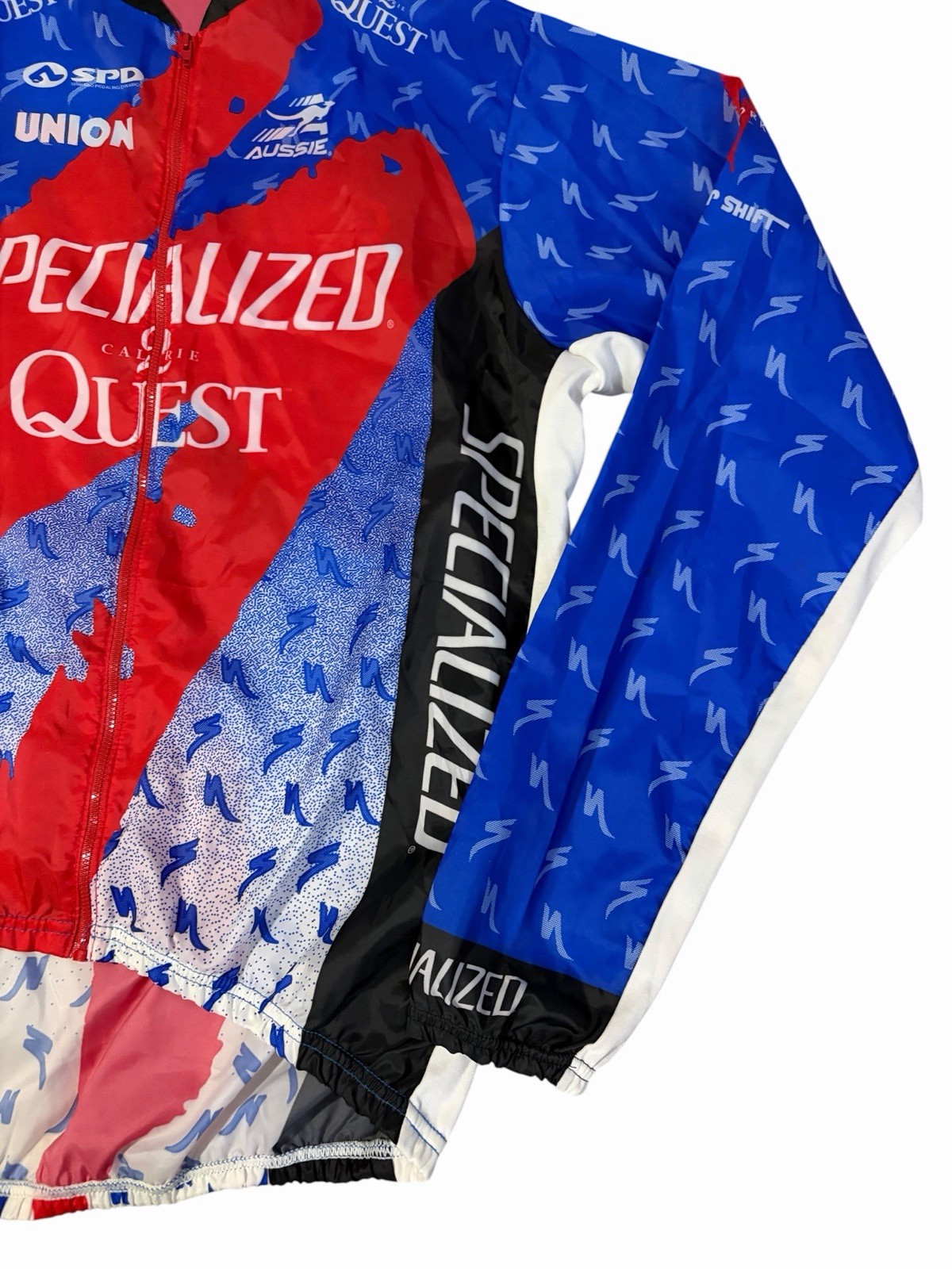 VTG 90s Aussie Specialized Quest Long Sleeve Cycling Jersey Jacket Adult Large