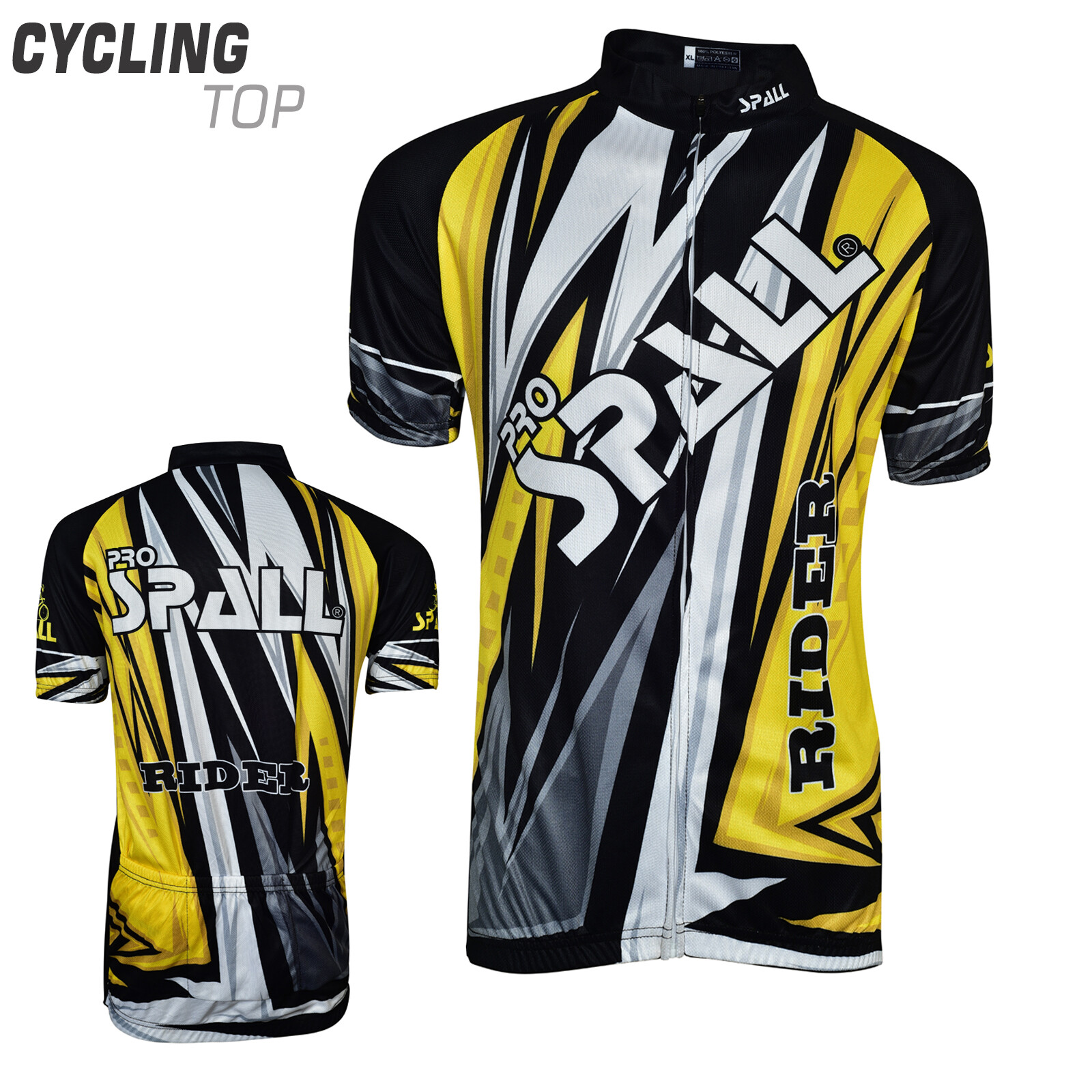 Mens Bike Cycling Jersey Short Sleeve Tops Bicycle Shirt Padded Short Suit Set