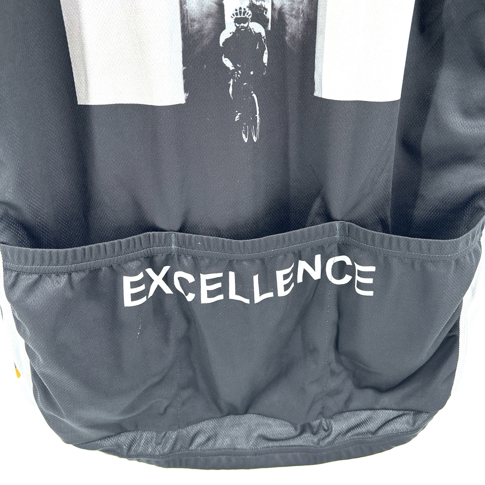 Primal Cycling Jersey Mens L Race Fit Oakland Black Hole Skull Full Zip Edgy