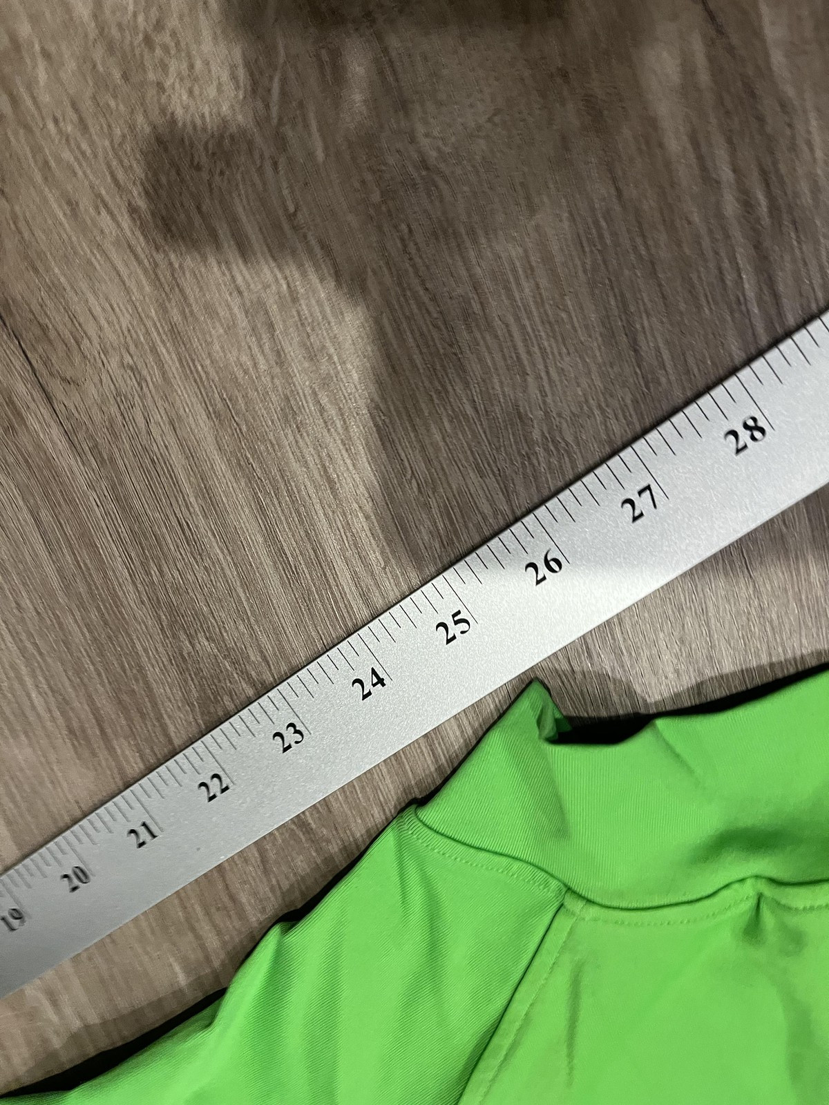 Velaura Zip Up Womens Medium Green slim fit high neck crop countour enhanced fit