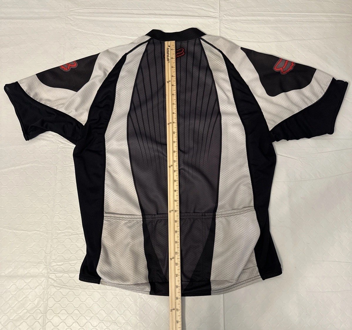 Fox Racing Riding Short Sleeve Mesh Feel Jersey Biking BMX Cycling 3/4 Zip XL
