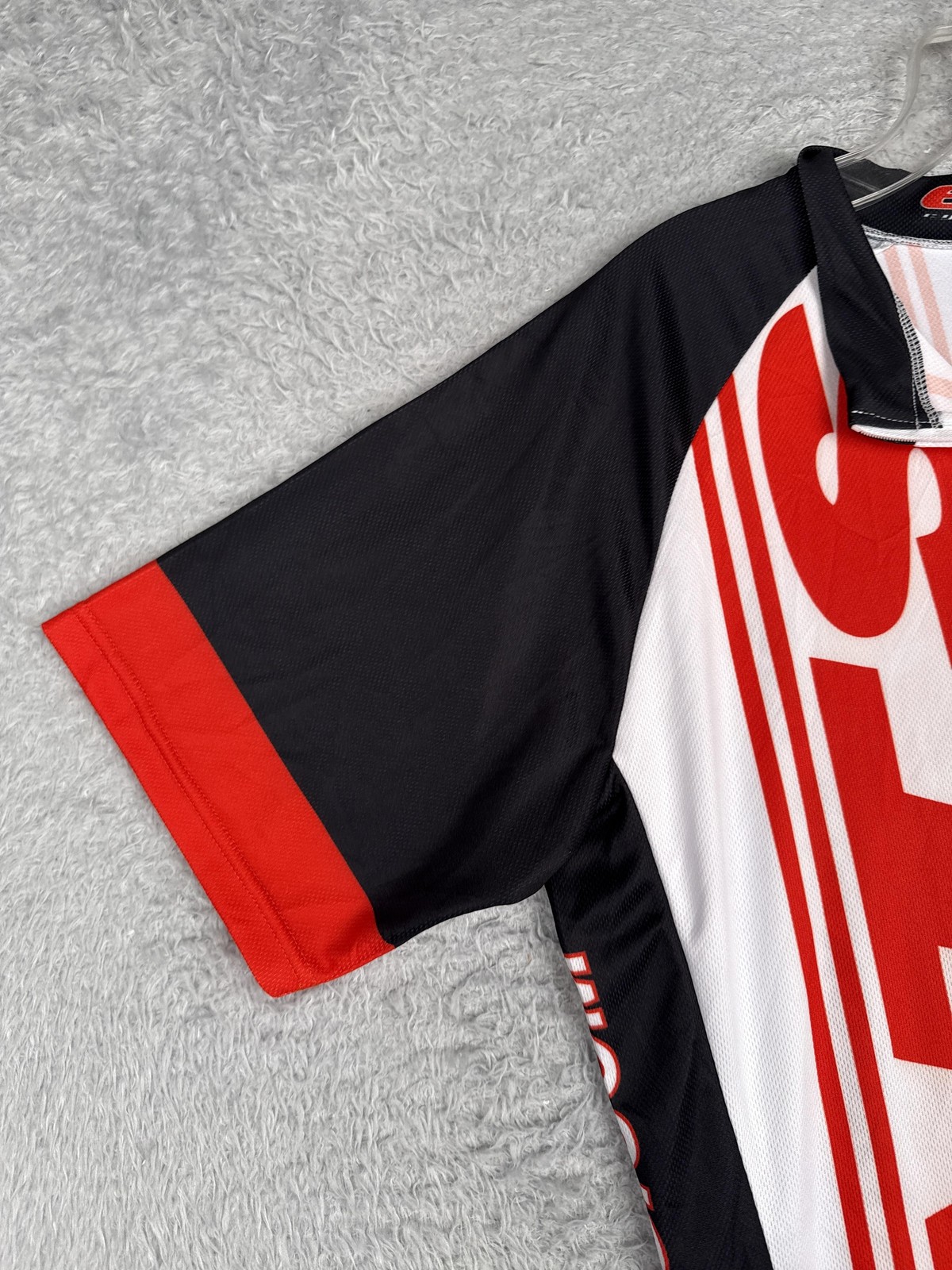 Epic Cycling Jersey Mens 2XL Red White DATS Trucking Short Sleeve Bike Shirt