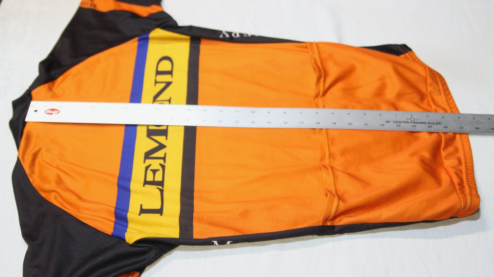 VTG Greg Lemond Cycling Team Road Bike Jersey USPS Stamp Montgomery Bell Shirt L