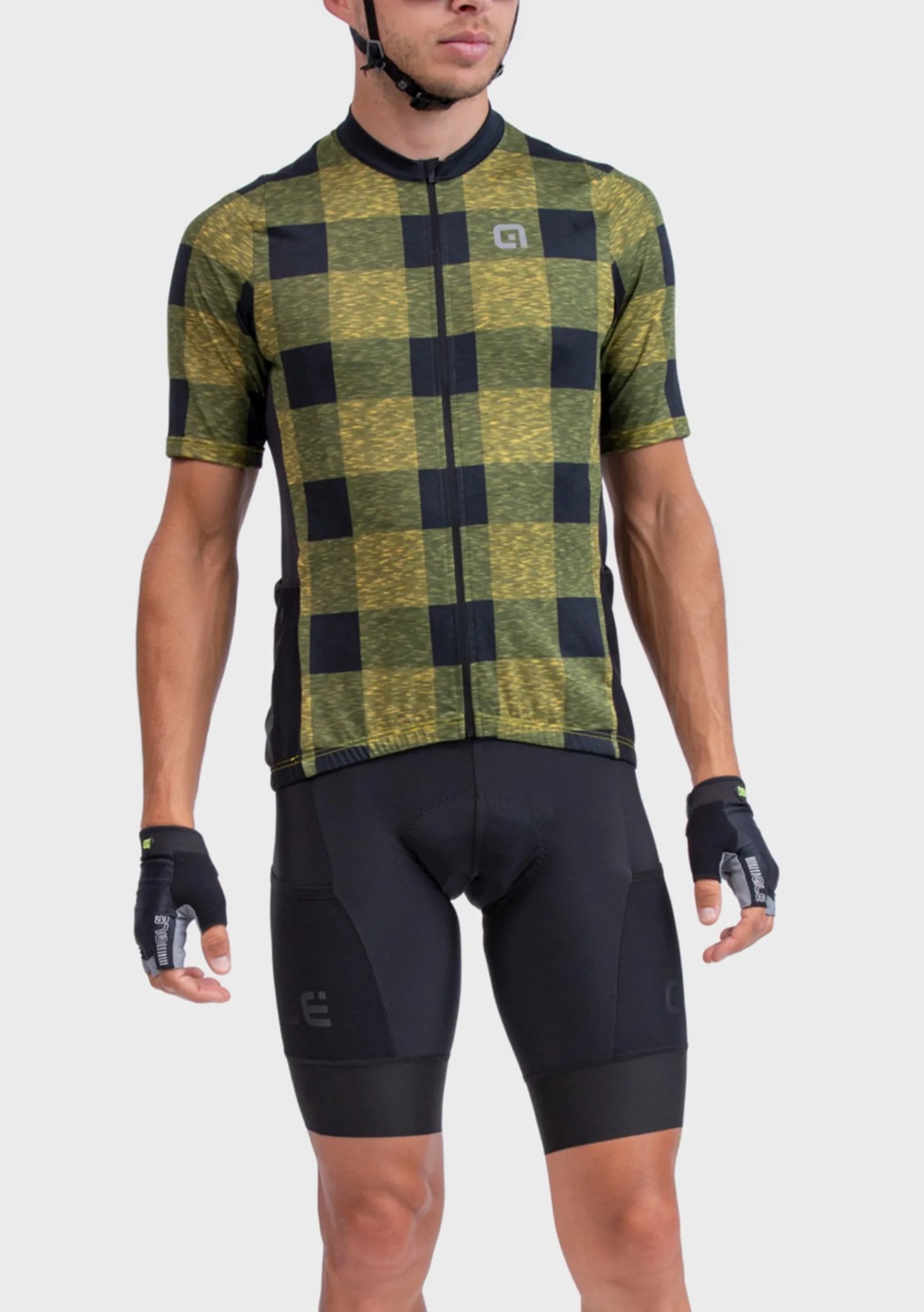 ALE’ Men’s Gravel Scottish Yellow Jersey Small made in Italy