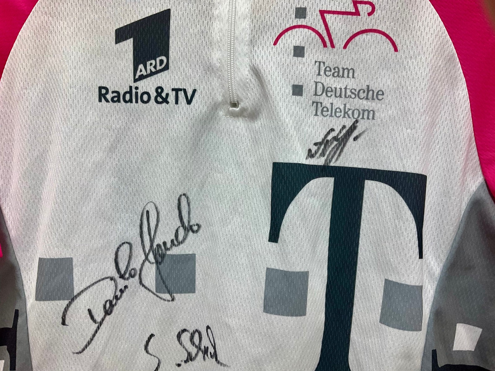 NOS TEAM TELEKOM T-MOBILE Adidas TT Jersey Shirt D2/168/46 Orig 7x Signature